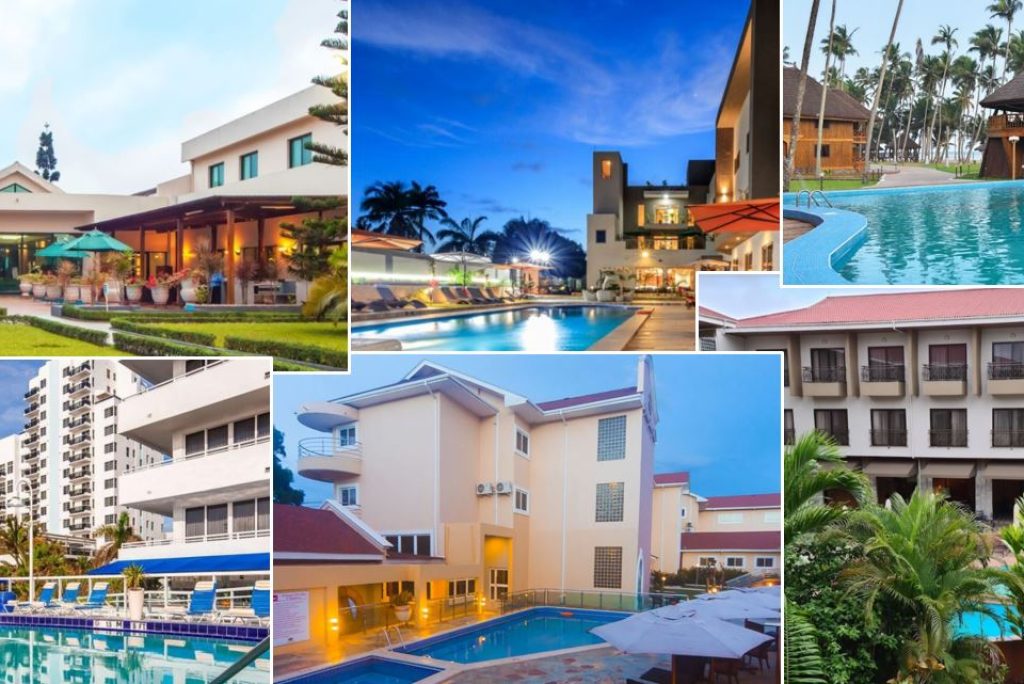 Top 12 most recommended hotels to stay in whilst in Ghana