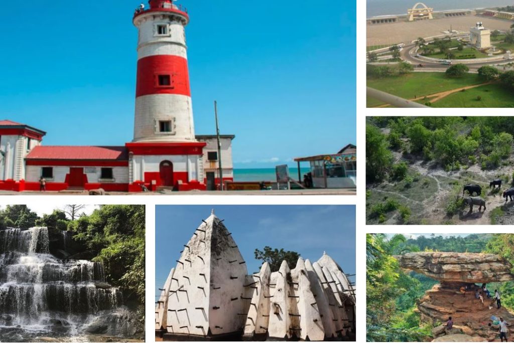 22 of the most popular attractions and tourist sites in Ghana today