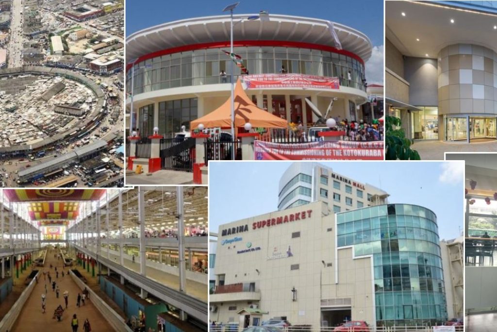 10 interesting places for shopping in Ghana