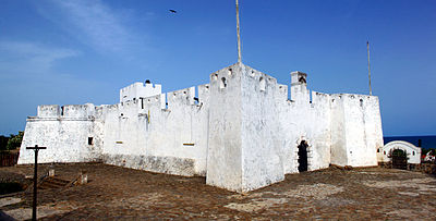 Fort Metal Cross in Dixcove, Ghana