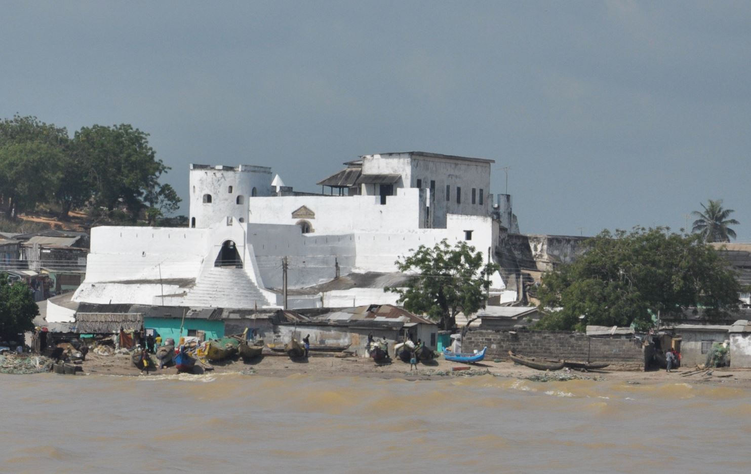 Fort San Sebastian in Shama, Ghana