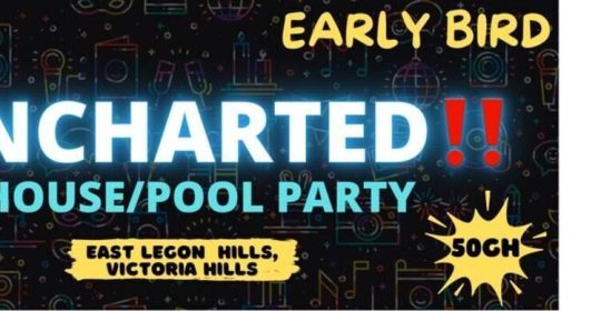 UNCHARTED HOUSE/POOL PARTY(Early Birds Ticket)