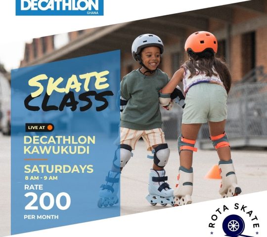 Decathlon & Rota Skates Class @ Kawukudi Branch