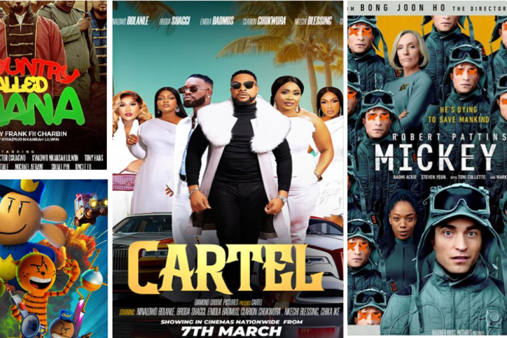 Movies showing at Golden Eagle Cinemas Kumasi this week