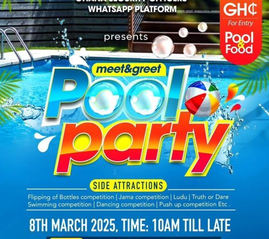 Ghana Security Personal Pool Party