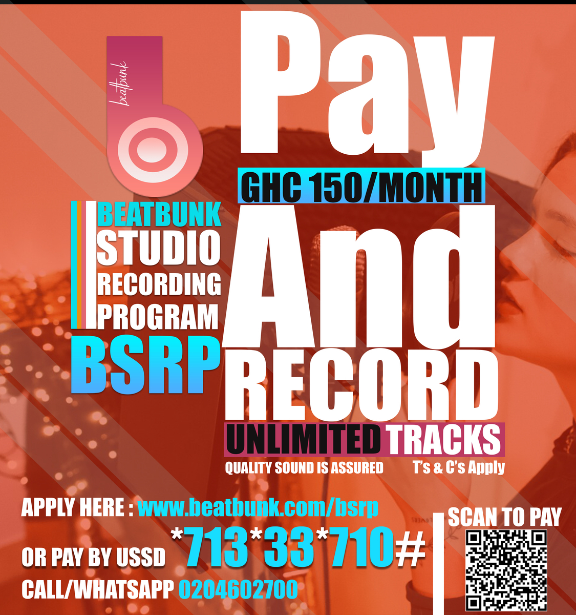 Beatbunk Studio Recording Program – BSRP