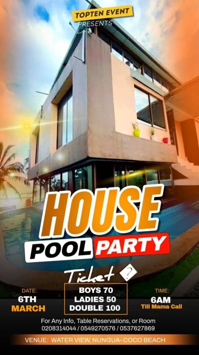 Beach House Pool Party