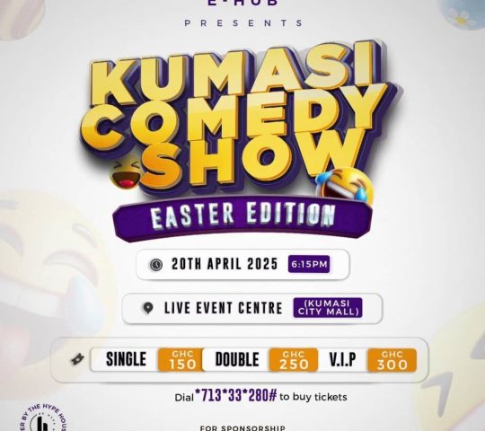 KUMASI COMEDY SHOW (Easter Edition)