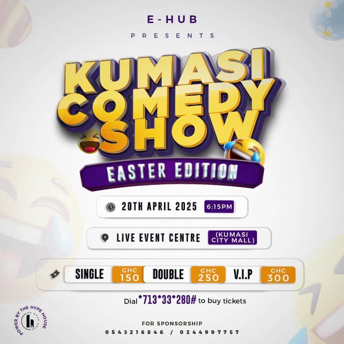 KUMASI COMEDY SHOW (Easter Edition)