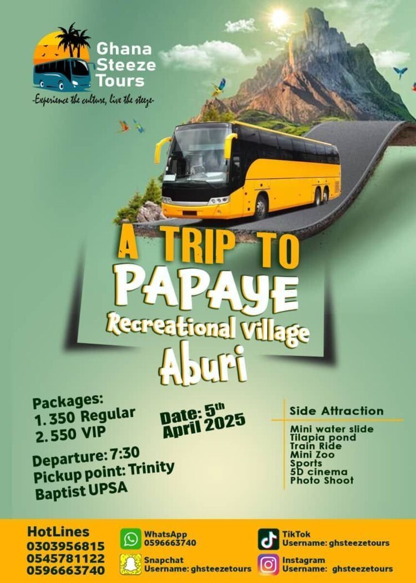 A Day Trip To Papaye Recreational Village- Aburi