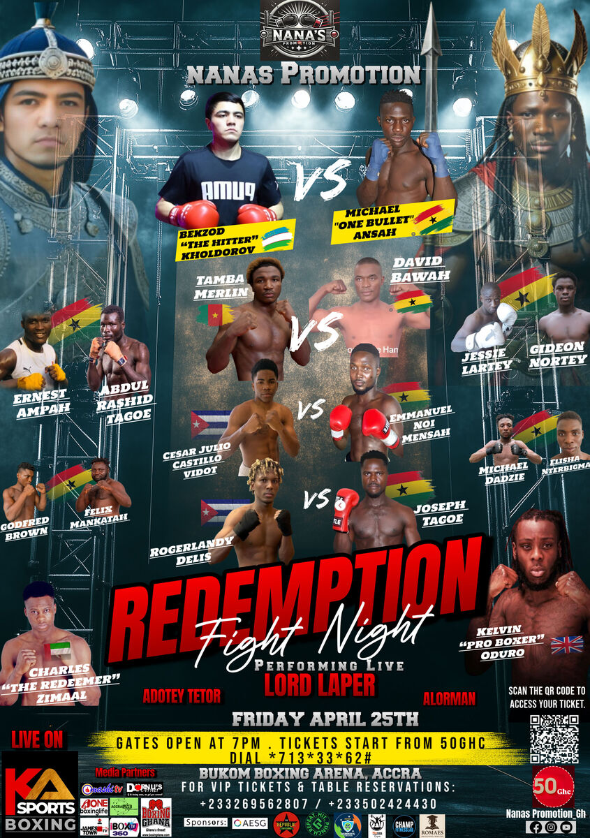 The Redemption Boxing Fight Night