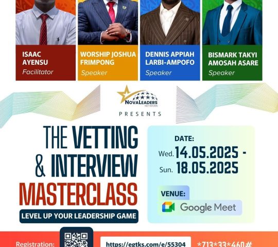 Vetting & Interview Masterclass