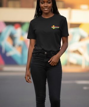 viewGhana Black t-shirt