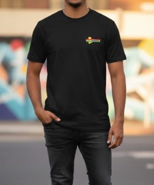 viewGhana Black t-shirt