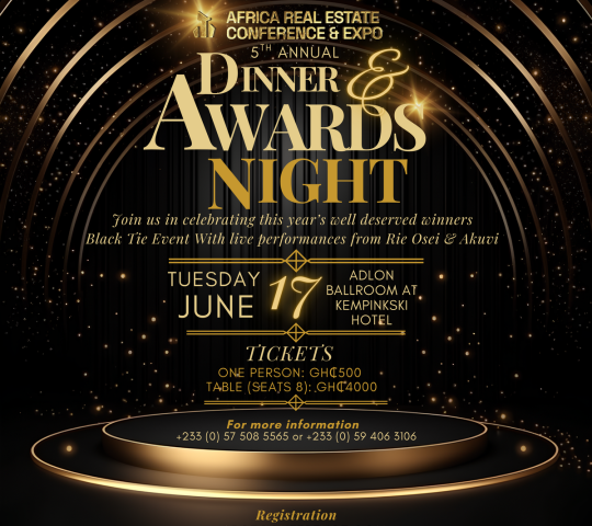 Africa Real Estate Conference & Expo: 5th Annual Dinner & Awards Night