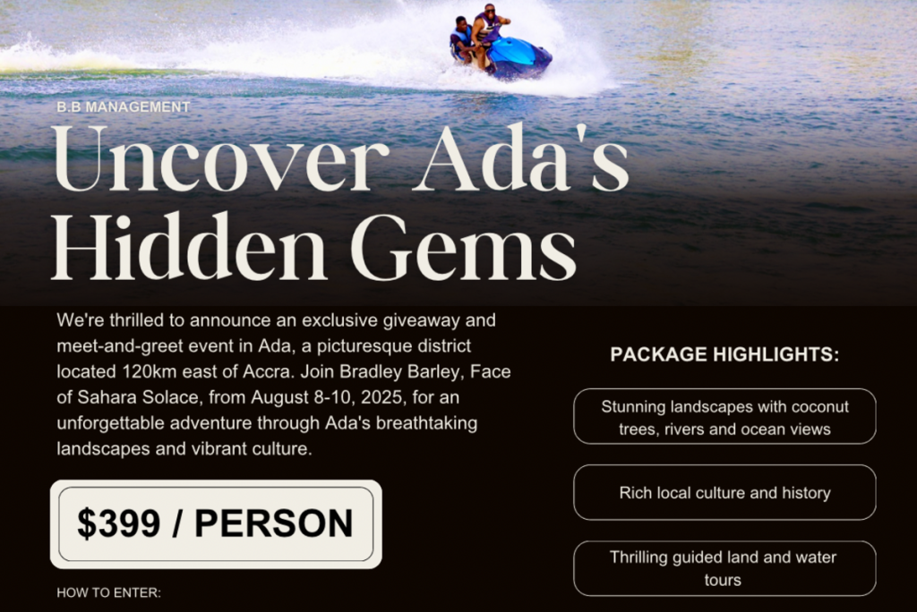 Uncover Ada’s Hidden Gems This August with Bradley Barley