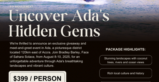 Uncover Ada’s Hidden Gems This August with Bradley Barley