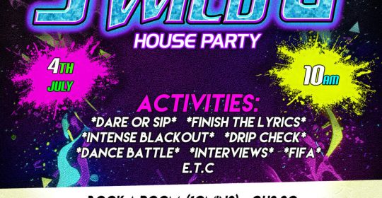 YOUNG & WILD HOUSE PARTY🎉 YOUNG & WILD HOUSE PARTY🎉