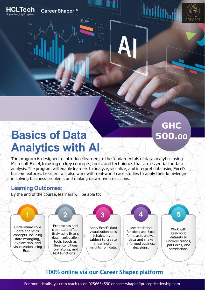 BASICS DATA ANALYTICS WITH AI / BASICS OF DATA ENGINEERING WITH AI