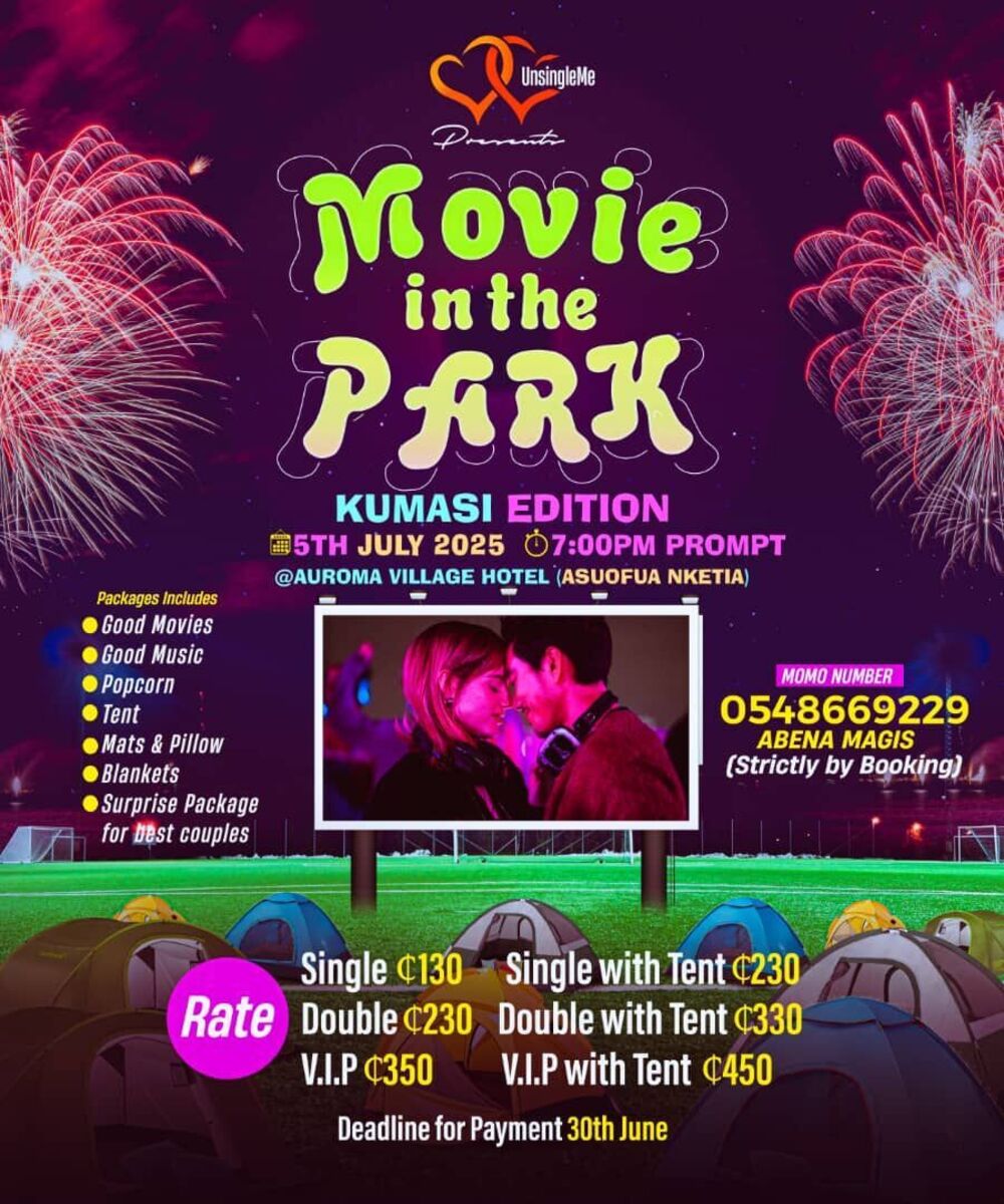 UnsingleMe Movie In The Park – Kumasi Edition