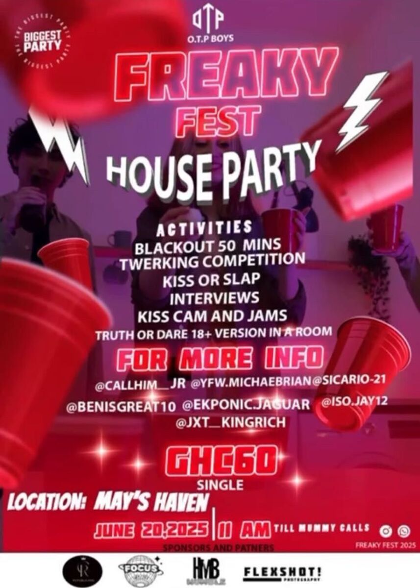 Freaky Fest House party