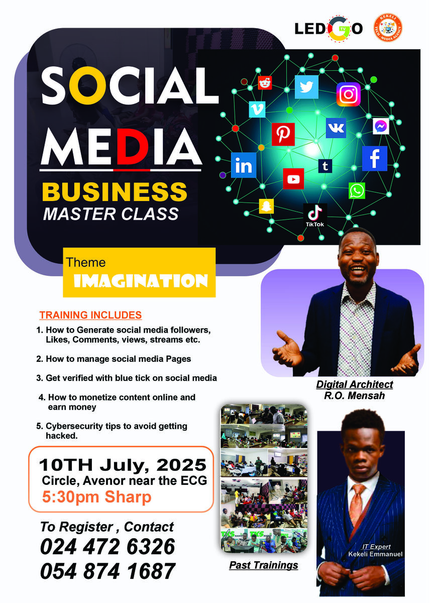SOCIAL MEDIA BUSINESS MASTER CLASS