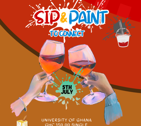 Sip and paint to connect