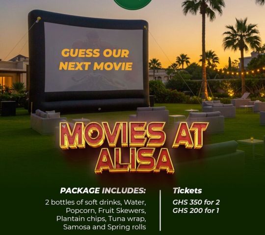 Movies At ALISA: EARLY BIRD TICKETS
