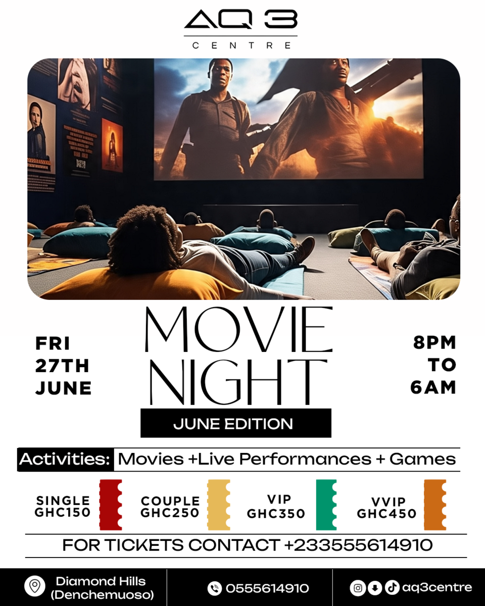 AQ3 -MOVIE NIGHT (JUNE  EDITION)