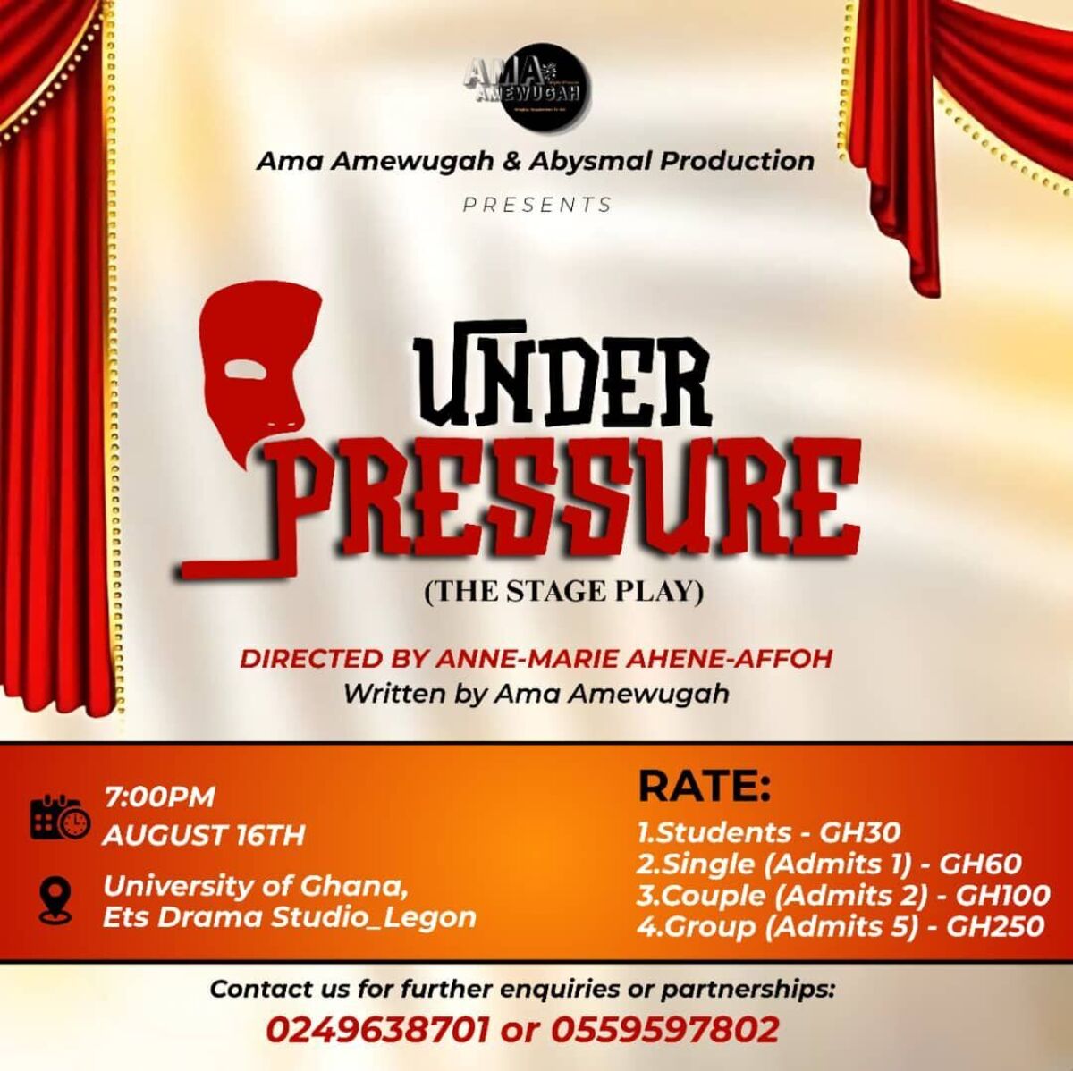 UNDER PRESSURE