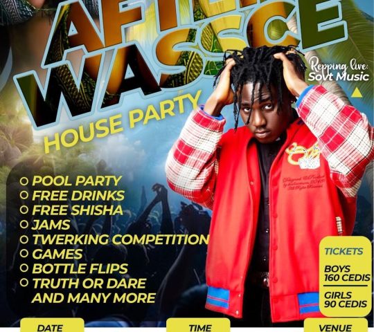 AFTER WASSCE HOUSE PARTY