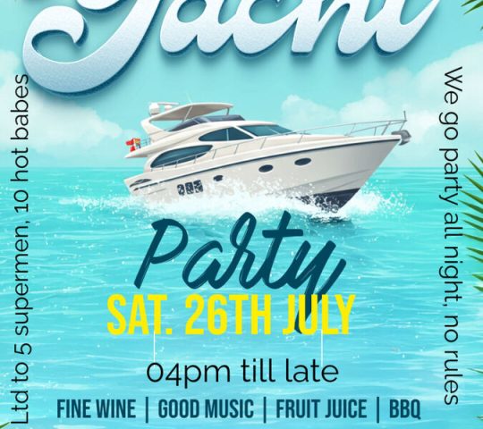 YACHT PARTY