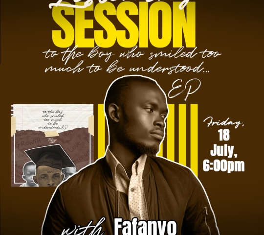 Listening Session: To The Boy Who Smiled Too Much to Be Understood – EP by Fafanyo