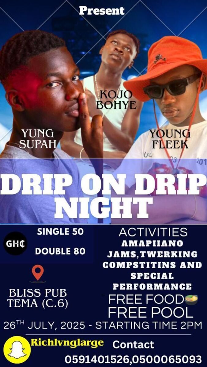 Drip on Drip night