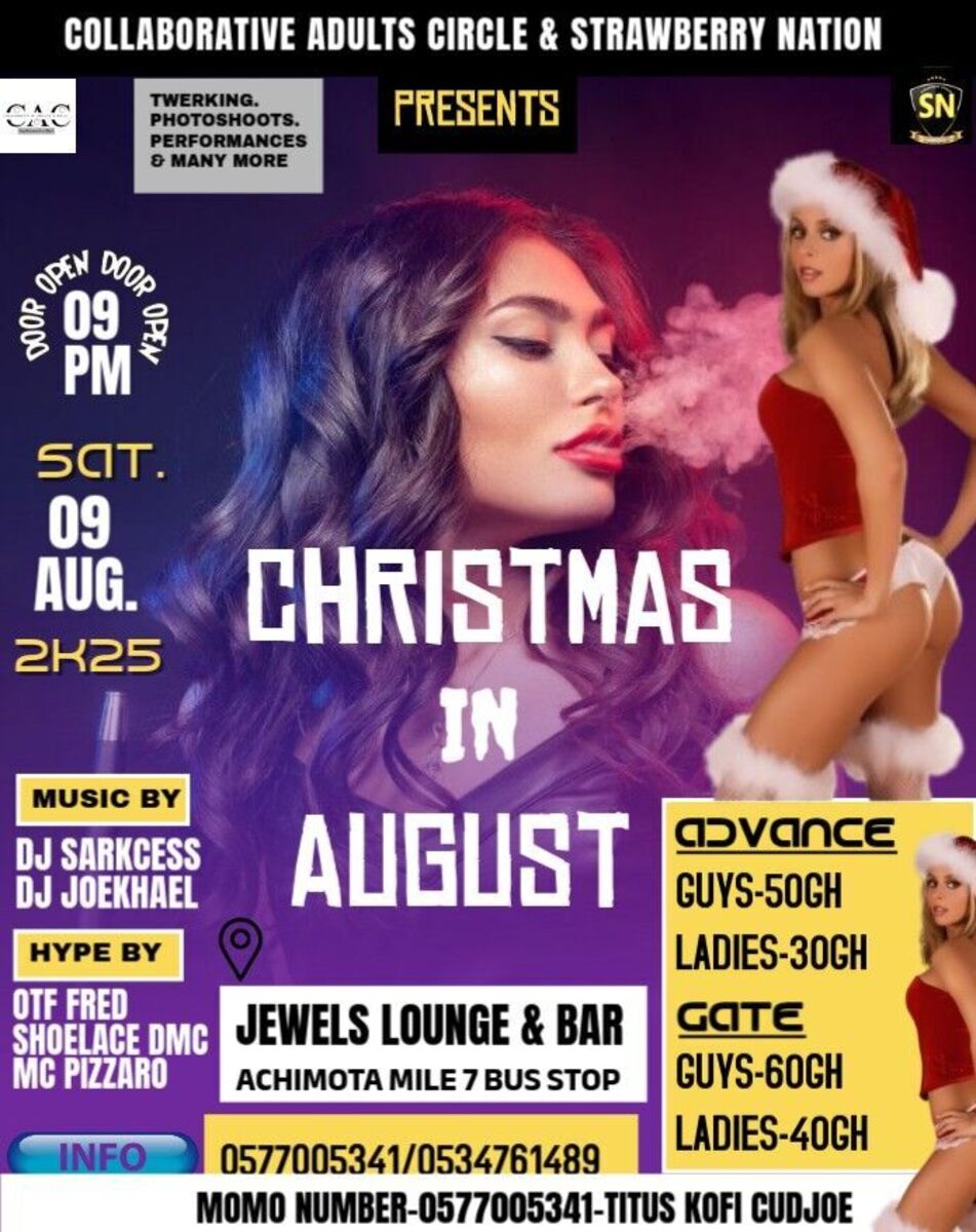 CHRISTMAS IN AUGUST