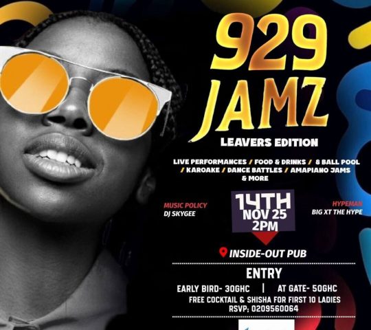 929 Jamz (Leavers Edition)