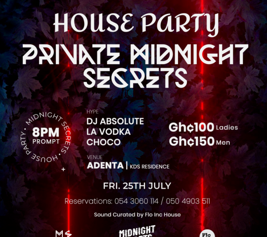Midnight Secrets House Party