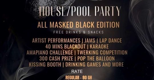 UNCHARTED HOUSE/POOL PARTY