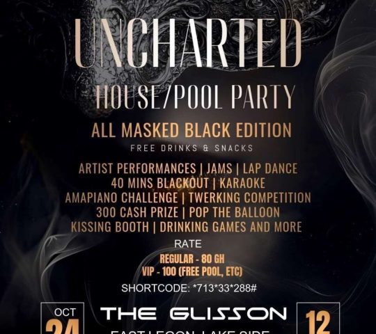 UNCHARTED HOUSE/POOL PARTY