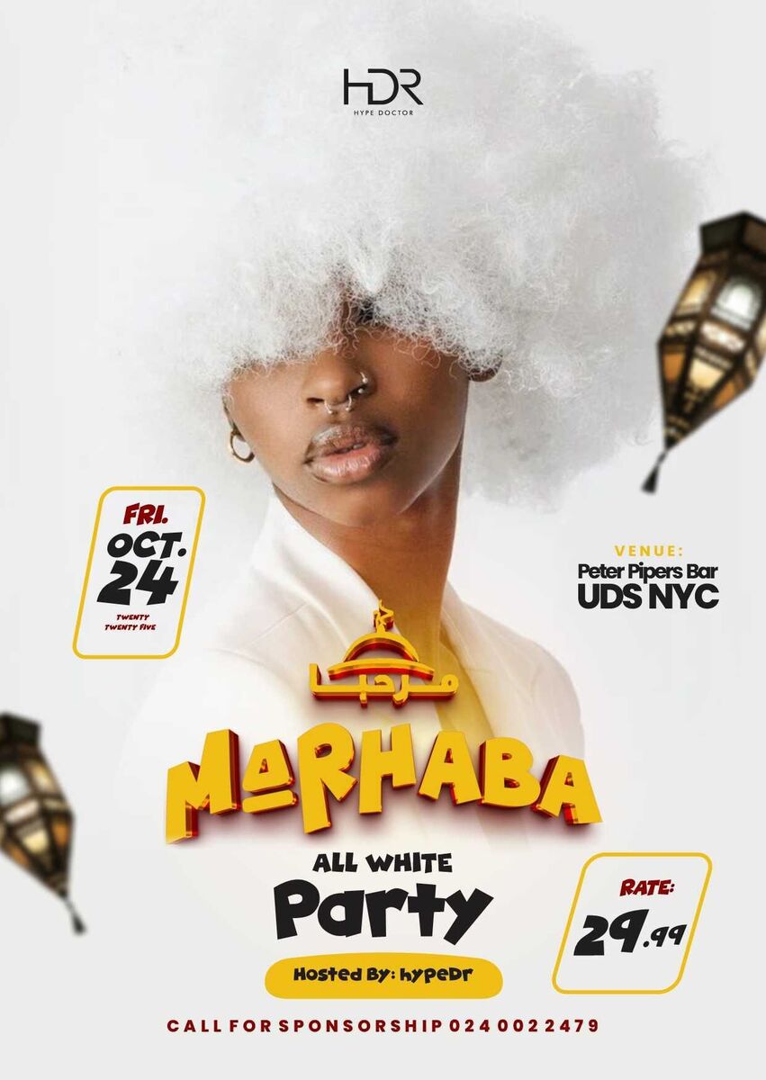MARHABA all-white PARTY