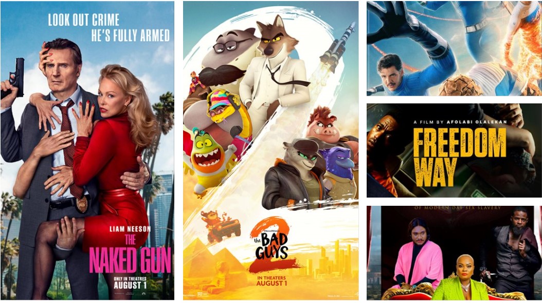 Movies showing at Silverbird Cinema Accra Mall this week