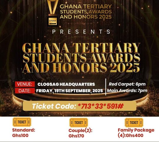 Ghana Tertiary Students Awards & Honors 2025