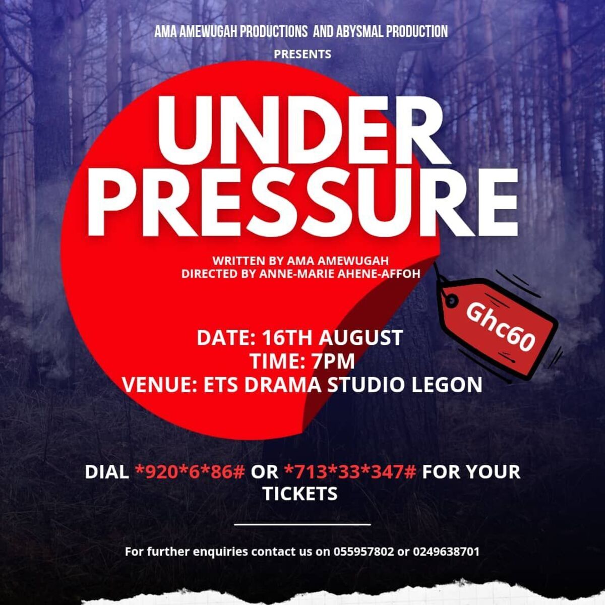 UNDER PRESSURE