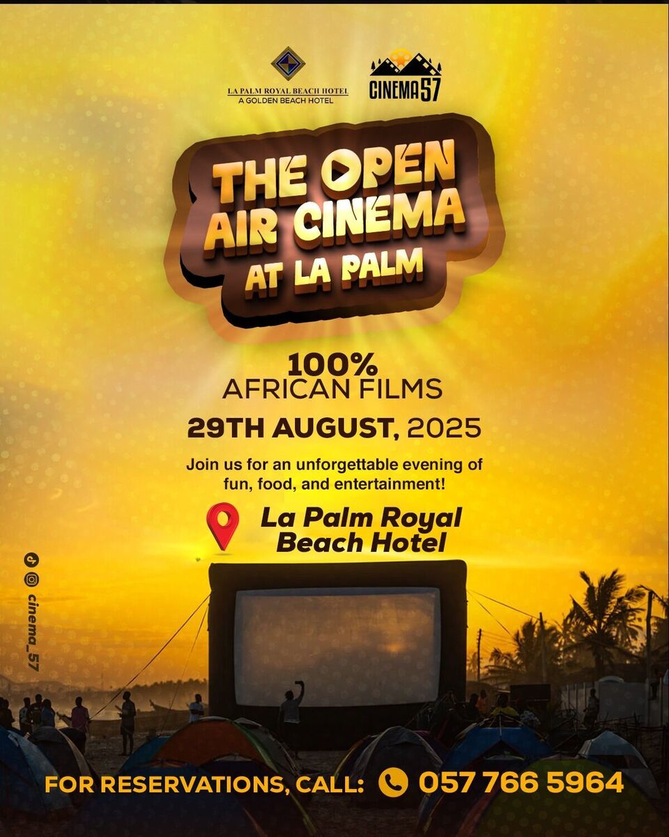 THE OPEN-AIR CINEMA at LA PALM (AUGUST EDITION -EARLY BIRD TICKETS)