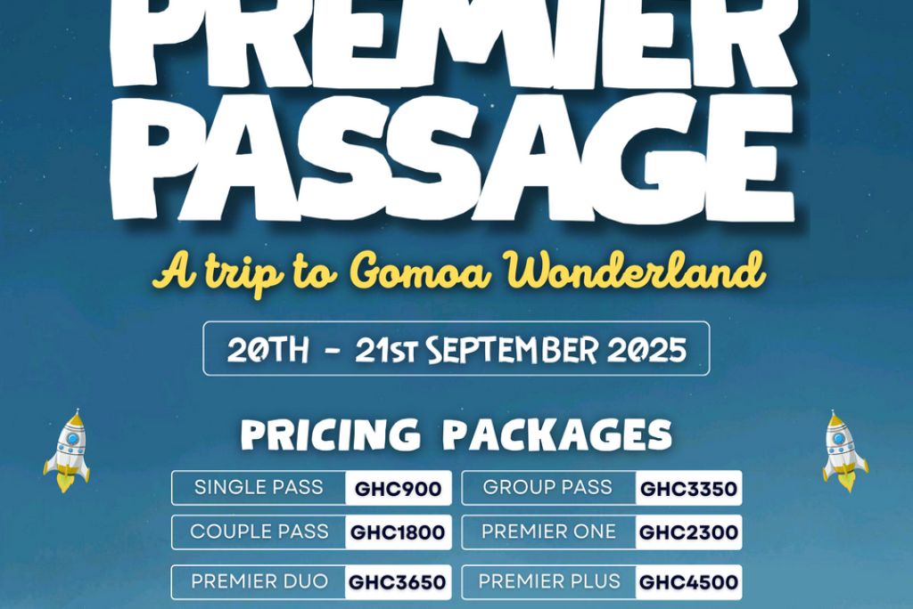 THE PREMIER PASSAGE: A TRIP TO GOMOA WONDERLAND