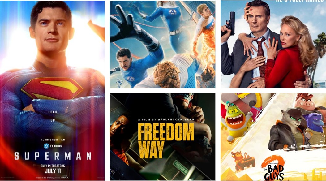 Movies showing at Silverbird Cinema Accra Mall this week