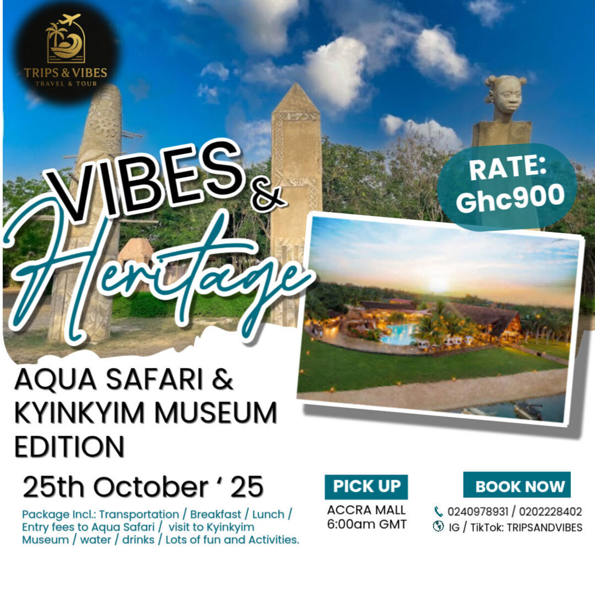 Vibes & Heritage : trip to Aqua Safari & Kyinkyim museum