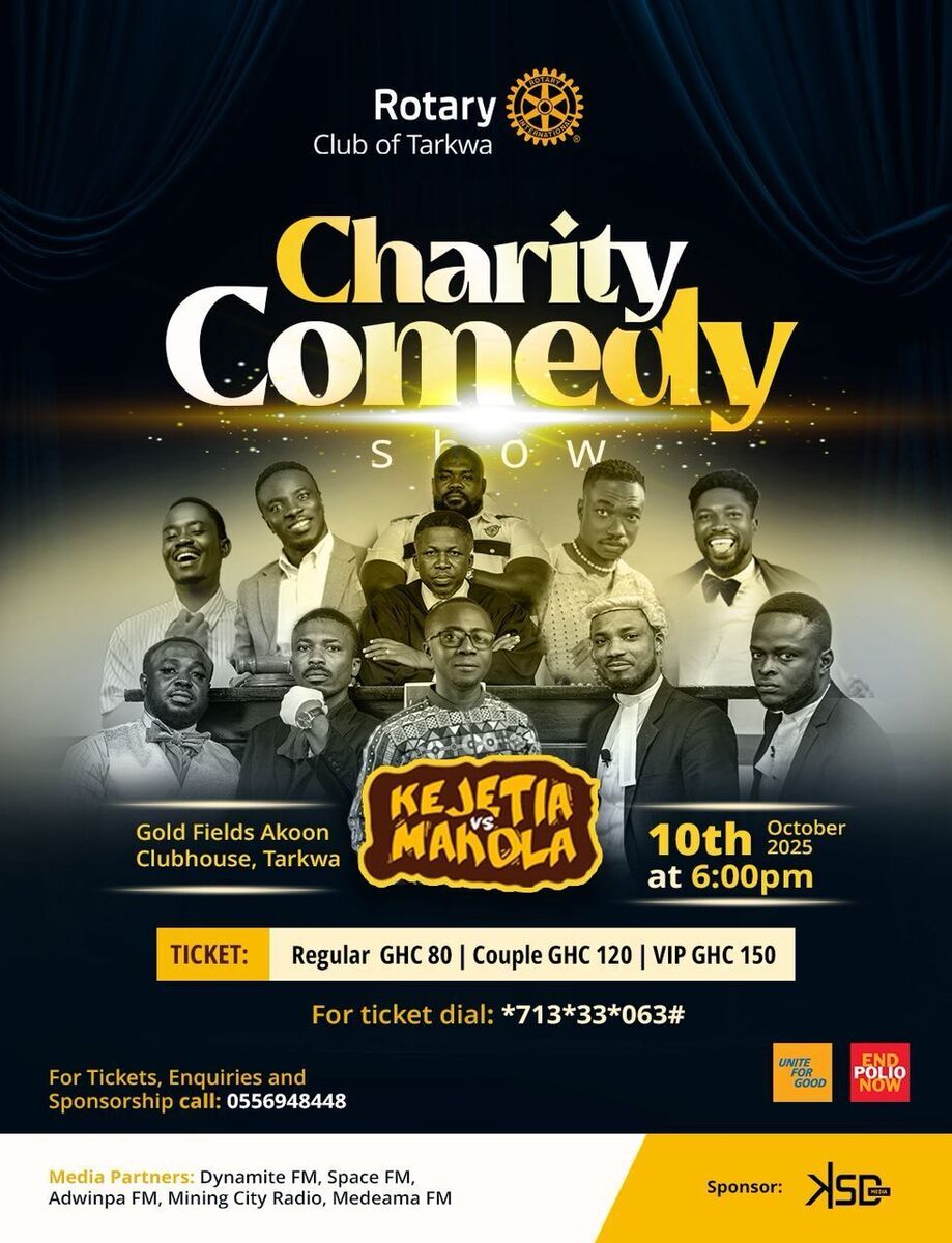 Ghana Events – CHARITY COMEDY SHOW