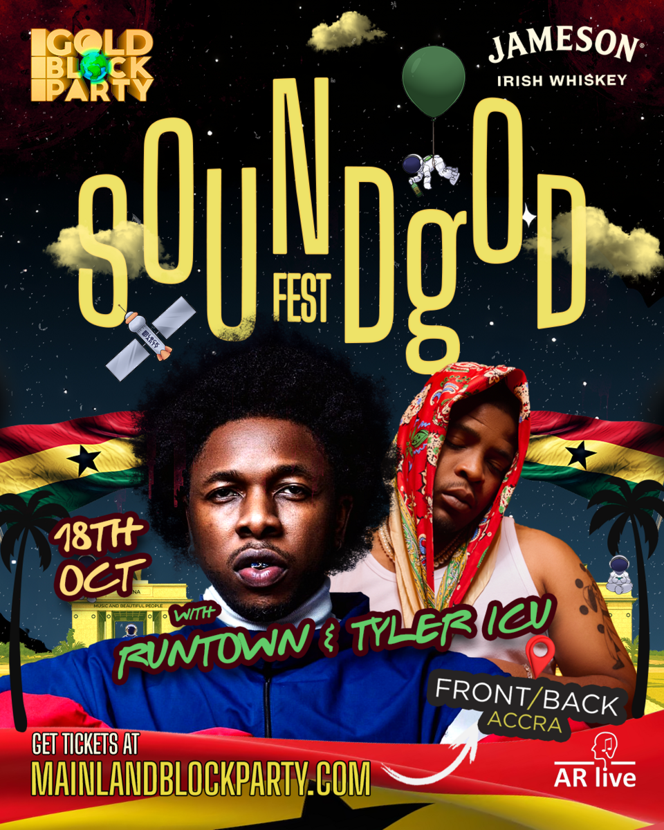Ghana Events – SoundGod Fest with Runtown & Tyler Icu (GoldBlockParty)