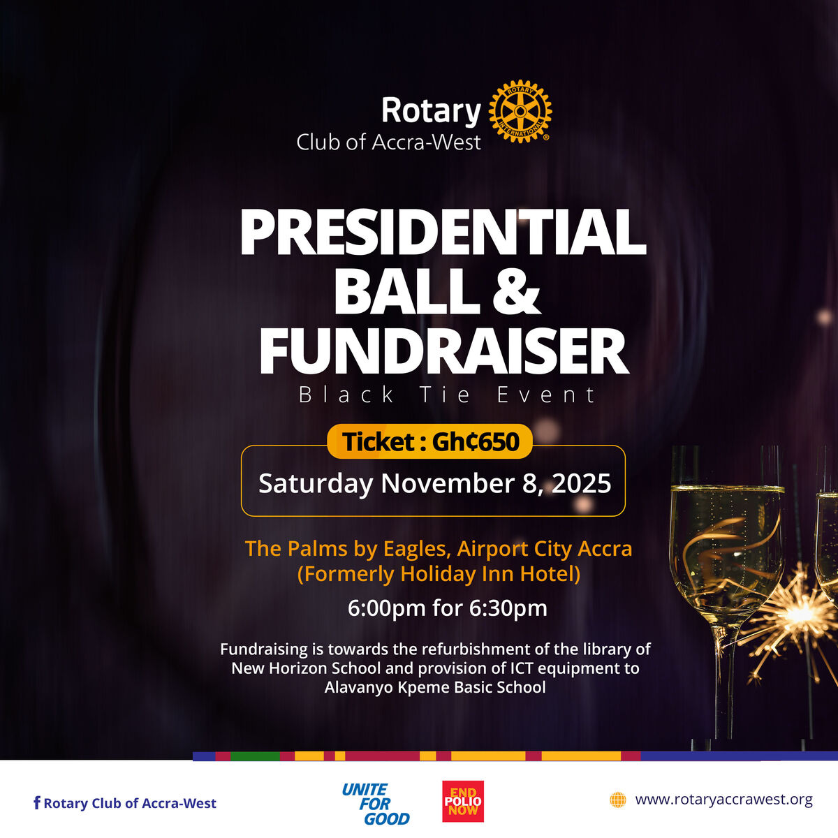 Ghana Events – PRESIDENTIAL BALL & FUNDRAISER